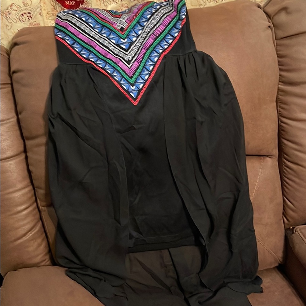 Colorful Geometric Patterned dress - Picture 4 of 4